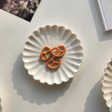 Nordic Pure White Ceramic Plate Set, Dessert, Breakfast, Pasta, Western, Home Tableware, Kitchen Plates Sets