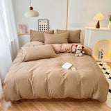 Winter Duvet Cover Set Quilt Set Ins Style  A-Class 100% All Cotton Milk Velvet Cotton Velvet for Autumn Winter Soft and Warm