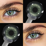 Eye Eyes Color Contacts Colored Contact Lenses Lens Small Pupil Daily Beauty Black Blue Brown 2Pcs 6 Months Half Year