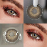 Eye Eyes Color Contacts Colored Contact Lenses Lens Daily Prescription Cosmetics Myopia Natural 2Pcs 12 Months 1 Year