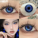 1 Pair New Product Butterfly Series Contacts Lenses Color Fashion Pink Butterfly Soft Cosplay Lenses Fast Shiping