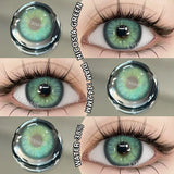 1 Pair Color Contact Lenses for Eyes Cosmetics Blue Contact Lenses Brown High Quality Natural Contact Lenses Gray Lenses
