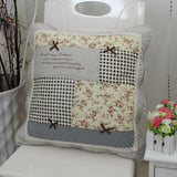 Flower-shaped Cushion Throw Pillows Cotton Fabric Pillows with Cores Cushions Cute Pillows Lumbar Pillows Sofa Pillow Set Square