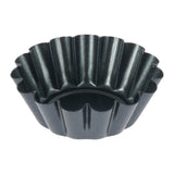 12Pcs Egg Tart Mold Reusable Pudding Mold Non Stick Carbon Steel Cupcake Cake Mold Heat Resistant Cookie Mold Baking Cup