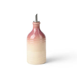 European Creative Retro Green Ceramic Olive Oil Bottle Stainless Steel Spout Kitchen Storage Supplies Seasoning Bottle
