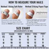 10pcs French Blue Frosted Cat's Eye Fake Nails Press On Nails Aurora Sequins Diamond Decoration Handmade False Nails Long Ballet