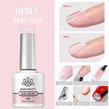BORN PRETTY 10ml Black Glass Cat Magnetic Gel Nail Polish Ultra Shine Gold Silver Glitter Soak Off UV LED Gel Nail Art Varnish
