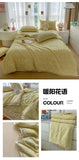 Printed Floral Summer Quilt Four Piece Set Soft Bedroom Decor Bedding Set Summer Quilt Bed Sheet With Pillowcases Home Textiles