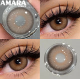 1 Pair Black Color Contact Lenses for Eyes 14.5mm Fashion Contact Lenses Brown Natural Contact Lenses Gray Soft Lens