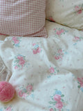 Pure Cotton Fledding Set Four-Piece Queen Size Bed eet Cover Duvet Cover Bedding Protector Single Dormi Bed Linens