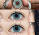 Color Contact Lenses with Container Tweezers Green Color Eye Lenses Blue y2k Colorcon High Quality Brown Natural Lenses