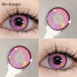 Anime Cosplay Contact Lenses Purple Lenses Halloween White Lenses Dragon Eye Cosplay Lenses Colored Pupils for Party