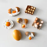 Simulation Egg Fridge Magnets Refrigerator Magnetic Stickers Food Style Home Decorations