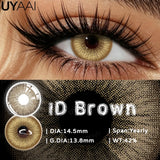 NEW Colored Contact Lenses Beauty Green Lens Red Lens Cosplay Baby Blue Lens Makeup Cosmetic Brown Natural Pupils Cosplay