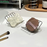 1Pcs Stainless Steel Laundry Soap Shelf Kitchen Dish Rack Household Draining Countertop Basin Soap Holder Bathroom Accessories