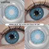 Big Eyes Color Contact Lenses Fashion Blue Colored Contact Lense Brown Softlenses Green Beauty Pupils Yearly Use