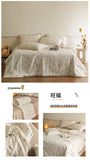 A-Class Double-Layer Soy Fiber Summer Quilt Air Conditioning Single Person Cool Thin Quilt Breathable for Student Home Textiles