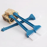 100Pcs/Lot Portable Plastic Five Finger Keyboard Brush Computer Cleaning Brush Cleaner Supplies Tools