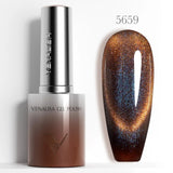 Cat Eye Gel Nail Polish 10ml Hema Free TPO Free Autumn Gel Polish Collection Coffee Warm Fall Winter Nails UV Resistent