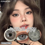 1 Pair Colorful Contact Lenses Natural Eye Makeup Contacts Lens for Eyes Korean Soft Lens Cosmetic Pupils Color Eye Len