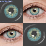1 Pair Soft Lens Colored Contact Lenses, Small Pupil Eye-Enlarging,  for Daily Cosmetic Makeup & Chic Styling