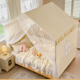 Latest Princess Style Small House Mosquito Net with Bracket for Girls Canopy Bedroom Decoration for Kids Room