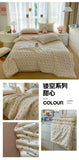 Printed Floral Summer Quilt Four Piece Set Soft Bedroom Decor Bedding Set Summer Quilt Bed Sheet With Pillowcases Home Textiles
