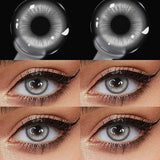 Anime CosplayColor Contact Lenses 1 Pair of Yearly Disposable  Colored Contacts for Valentine's Day Cosmetics Makeup