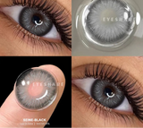 1pair Natural Color Contact Lenses for Eyes Fashion Blue Lenses Gray Pupils Brown Lenses Yearly Cosmetic Green Contacts