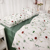 Country Sle Pure Cotton Bedding Set 4pcs Floral Print Duvet Cover Pillowcases eet Quilt Cover All Seasons Comforter Set