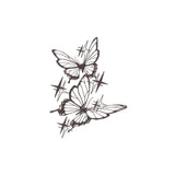 Butterfly Tattoo Sticker Waterproof and Long-lasting Temporary Tattoo
