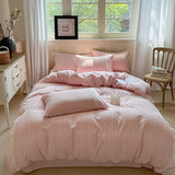 Pure Cotton Bedding Set Floral Embroidery  Sle Tee Pieces Quilt Cover eet Pillowcase for Students Quali Assurance