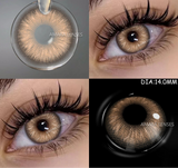 Black Colored Contact Lenses for Eyes 1 Pair Contact Lenses Natural Beauty Color Lens Eyes Yearly Use Fashion Lenses