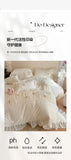 Korean Princess Style Lace Ruffles Wedding Bedding Set Soft Rose Flowers Four-Piece Set Duvet Cover Bed Sheet Pillowcase 4Pcs