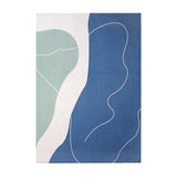 New Fabric Carpet Irregular Home Decoration Rugs Minimalist Color Block Bedroom Bedside Rug Comfortable Soft Living Room Carpets