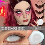 2PCS New Cosplay Colored Contact Lenses Halloween Contact Lenses Role Playing Beauty Makeup Products Enlarge Eyes Lens