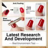 Long-Lasting, Removable, Stain- and Scratch-Resistant; High-Gloss Finish, 15ml