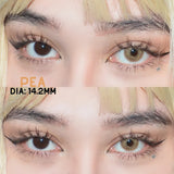 1 Pair Colored Contact Lenses for Eyes Blue Lenses Green Eye Lenses Natural Lenses Gray Eye Contact Fashion Lenses