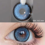 1 Pair Natural Color Contact Lenses Korean Brown Lenses Beauty Fashion Gray Lense Blue Lenses with High Quality Lens