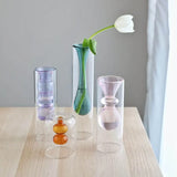 Vases for The Interior Hydroponic Flower Stained Vase Glass Flower  Wedding Decoration modern home decor  vases for flowers