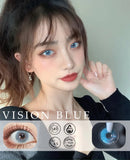 Vison Mulberry Natural Contact Colored Lenses Color Contact Lenses Beautiful Pupil Lens For Enlarge Eyes Cosmetic