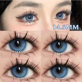 2Pcs/Pair Myopia Colored Contact Lenses For Eyes Color Lens With Diopters Pupils Eye Contacts Lenses Free Shipping Offers