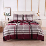 Bedding Duvet Cover Set Soft Luxury Wrinkle Free Fade Resistant Duvet Cover With Pillow Case Microfiber Bedroom Bed Set