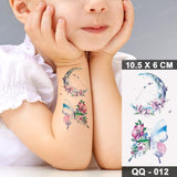 Waterproof Temporary Tattoo Sticker 3D Watercolor Realistic Lavender Daisy Flower Tatto Women Men Child Kids Ankle Fake Tattoos