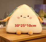 Simulation Food Sandwich Cake Plush Toy Cute Bread Stuffed Doll Soft Nap Sleep Pillow Sofa Bed Cushion Creative Birthday Gift