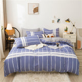 Quilt Cover Set With Bed Linens Single/Queen/King Size colcha de cama casal Solid Color Comforter Bedding Set For Double Bed