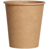 100pcs/pack Disposable Paper Cups 2.5/4/7/8oz Kraft Paper Cups Coffee Milk Cup Paper Cup For Hot Drinking Party Supplies