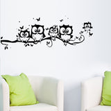 Wall Sticker Of Tree And Animals Owl Butterfly For Home Decor Living-room Bedroom Kids Rooms PVC Paredes 20