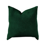 Velvet Cozy Cushion Cover For Car Seat Decorative Pillows Emerald Green Couch Pillow Case 40x40 Home Decor