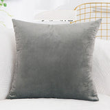 Solid Velvet Pillow Cushion Cover Home New Year Decorative 40*40/45*45/50*50/55*55/60*60cm